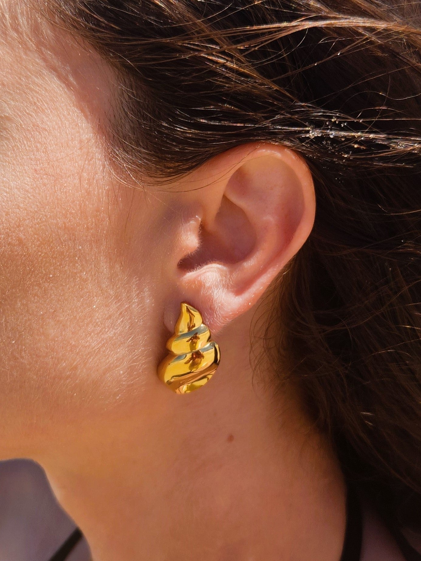 Conch Shell Earrings